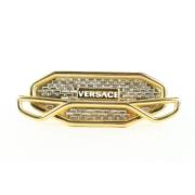 Pre-owned Gull Metal Versace Ring