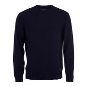 Marinebl? Patch Crew Neck Sweater