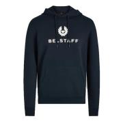 Fargeblokk Signatur Sweatshirt Hettegenser