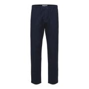 Blue Selected Homme SlhslimTapered Newton Line -Broek