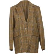 Brunt stoff Sandro Blazer