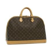 Brukt Brun Lerret Louis Vuitton Veske