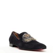 Pre-owned Svart semsket skinn Christian Louboutin Leiligheter