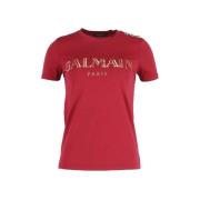 Pre-owned Rød bomull Balmain skjorte