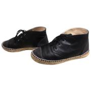 Pre-owned Svart skinn Chanel Espadrilles