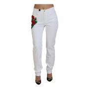 Nydelige hvite skinny jeans