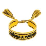 Woven Friendship Bracelet - Mañana Mañana Yellow