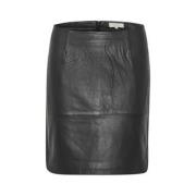 Skinn Skjørt - Ursanaspw Skirt D