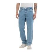 Vintage Stil Straight Fit Jeans