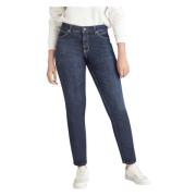 Melanie Skinny Jeans - Høy Midje, Rett Ben