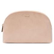 Velvet Make-Up Pouch Cool Camel