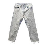 Pre-owned Hvit bomull Maison Margiela Jeans