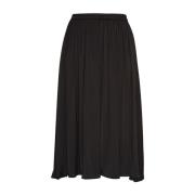 Sort Moss Copenhagen Nanella Maluca Skirt Skjørt