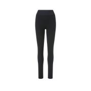 Sømløse Ribbestrikkede Leggings