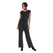 Sort Dry Lake Olivia Jumpsuit Kjole