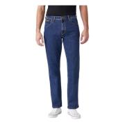 Blue Wrangler Texas strekker Darkstone Jeans