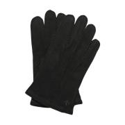 Sort Morris Stockholm Suede Gloves Hansker