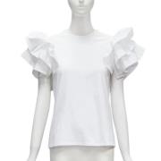 Pre-owned Hvit bomull Alexander McQueen Top