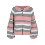 Soy håndstrikket cardigan