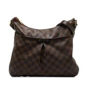 Pre-owned Brunt lerret Louis Vuitton Bloomsbury