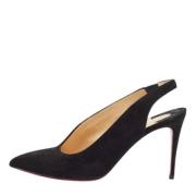 Pre-owned Svart semsket skinn Christian Louboutin haeler