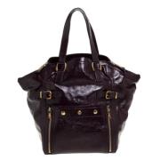 Pre-owned Lilla skinn Yves Saint Laurent Tote