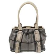 Pre-owned Flerfarget skinn Burberry Tote