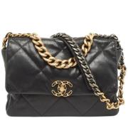 Pre-owned Svart skinn Chanel Flap Bag