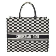 Pre-owned Svart lerret Dior Tote