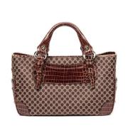 Pre-owned Brunt skinn Celine veske