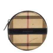 Pre-owned Beige skinn Burberry lommebok