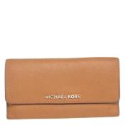 Pre-owned Beige skinn Michael Kors lommebok