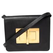 Pre-owned Svart skinn Tom Ford Crossbody veske