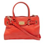 Pre-owned Rodt skinn Michael Kors Tote