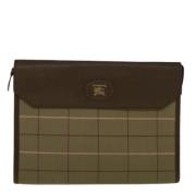 Pre-owned Gront lerret Burberry Clutch