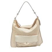 Pre-owned Beige Fabric Coach veske