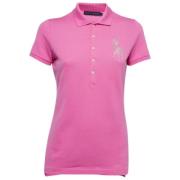 Pre-owned Rosa bomull Ralph Lauren Polo