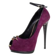 Pre-owned Lilla semsket skinn Giuseppe Zanotti haeler