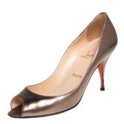 Pre-owned Gront skinn Christian Louboutin haeler