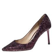 Pre-owned Lilla stoff Jimmy Choo haeler