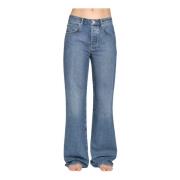 Avslappet Passform Straight Leg Jeans