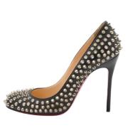 Pre-owned Svart skinn Christian Louboutin haeler