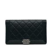 Pre-owned Svart skinn Chanel lommebok