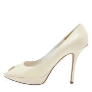 Pre-owned Beige skinn Dior haeler