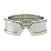 Pre-owned Sølv hvit gull Cartier Ring