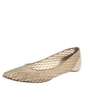 Pre-owned Beige Mesh Christian Louboutin Leiligheter