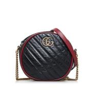 Pre-owned Svart skinn Gucci Marmont