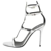 Pre-owned Giuseppe Zanotti-sandaler i metallskinn