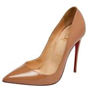 Pre-owned Beige skinn Christian Louboutin haeler