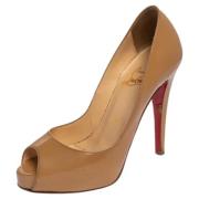 Pre-owned Beige skinn Christian Louboutin haeler